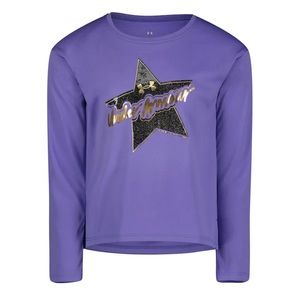 Under Armour Glitter Luxe Star Tee- Brand New With Tags